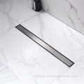 Tile Insert Floor Drain Tile insert stainless steel linear floor drain Supplier